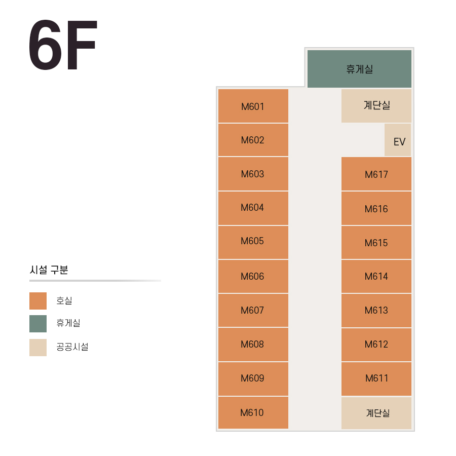 6층 안내도
